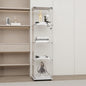 Display Cabinet with Glass Door and Lock, 4-Shelf Fast Installation Curio by glassdisplaycabinet