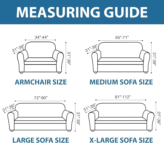 ZNSAYOTX 1 Piece Stretch Sofa Covers - Image 6