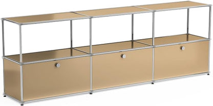 Modern Storage Cabinet Versatile Free-Standing Organizer - Image 3