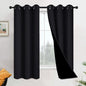 Yakamok 100% Blackout Lined Pair Curtains by Yakamok