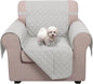 U-NICE HOME Reversible Recliner Chair Covers, Light Grey | 23''Armchair Cover by U-NICEHOME