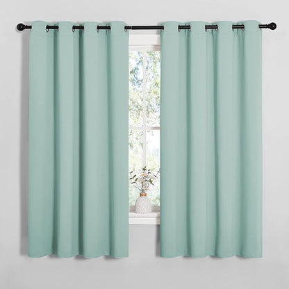 NICETOWN Bedroom Curtain Panels Blackout Draperies, Thermal Insulated Solid by NICETOWN