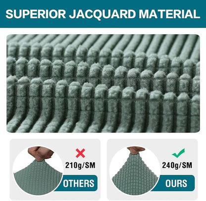Turquoize Stretch Bar Stool Cover Counter Stool Pub Chair Slipcover - Image 3