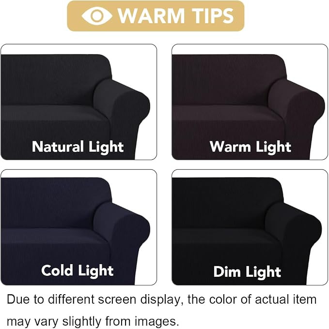 H.VERSAILTEX Couch Stretch Covers Couch Covers - Image 3