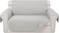 Reversible 45" Small Loveseat Sofa Covers, Light Grey | Loveseat Covers by LuxshareHome