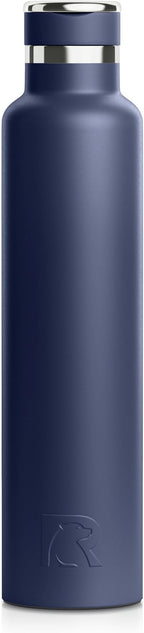 RTIC 26oz Journey Bottle Metal Stainless Steel Vacuum Insulated, BPA Free, Reusable, for Water, Hot and Cold Drinks, Travel, Sports, Camping, Navy