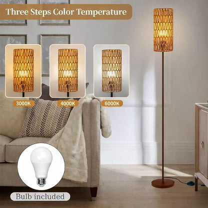 Ruiever Floor Lamp for Living Room, Farmhouse Floor lamp, Modern Standing lamp - Image 5