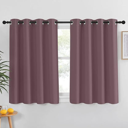 NICETOWN Blackout Small Window Curtain 54 inches Length by NICETOWN