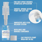 Bakell - Deep Blue Tinker Dust (4g, 1x Mini Spray Pump) Edible Glitter for Food, Desserts, and Beverages!