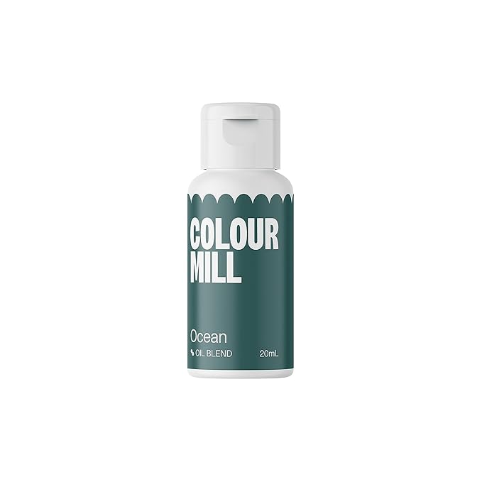 Colour Mill Oil-Based Food Coloring, 20 Milliliters Ocean