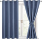 Blackout Curtains for Bedroom, 52 x 54 Inch, 2 Panels | Thermal Insulated & by Hiasan
