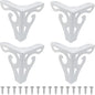 Piutouyar 4 Inch/10cm Hollow Out Furniture Legs Set of 4, Modern Triangle Couch by Piutouyar