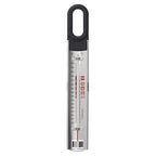 KitchenAid KQ907 Curved Stainless Steel Paddle Style Candy and Deep Fry Thermometer with pan clip, TEMPERATURE RANGE: 100F to 400F, Black