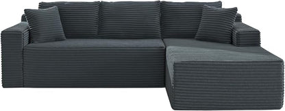 105 Inch Cloud Sectional Couch, Modern Modular Sectional Sofa - Image 8