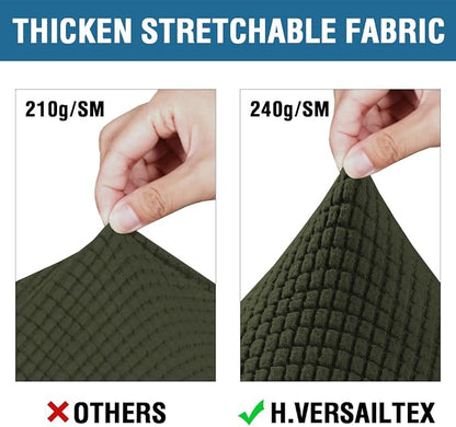 H.VERSAILTEX 4 Piece Stretch Sofa Covers - Image 3