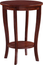 Convenience Concepts American Heritage Round End Table by ConvenienceConcepts