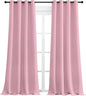 NICETOWN Crystal Pink Blackout Curtains 108" Long, 2 Pieces by NICETOWN