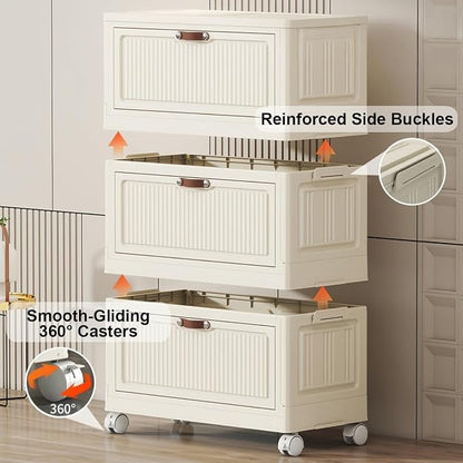 4-Tier Foldable Storage Cabinet - Image 5