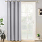 Yakamok Light Grey Room Darkening Curtains 84 inch Sliding Door Drapes | 1 by Yakamok