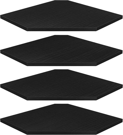 Homode Corner Floating Shelves, Corner Shelves Wall Mounted by Homode