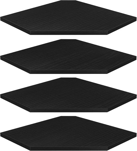 Homode Corner Floating Shelves, Corner Shelves Wall Mounted by Homode