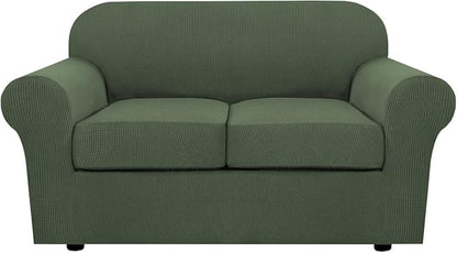 H.VERSAILTEX 3 Piece Stretch Sofa Covers by HVERSAILTEX