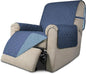Easy-Going Reversible Couch Cover, Recliner 22 in, Dark Blue/Light Blue | by Easy-Going