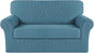 Turquoize Stretch Sofa Slipcover 2 Pieces Sofa Cover Couch Cover by Turquoize