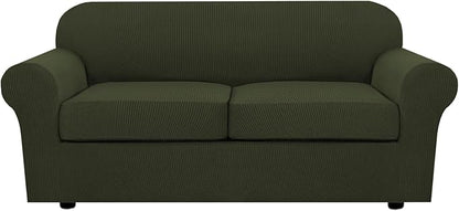 H.VERSAILTEX 3 Piece Stretch Sofa Covers by HVERSAILTEX