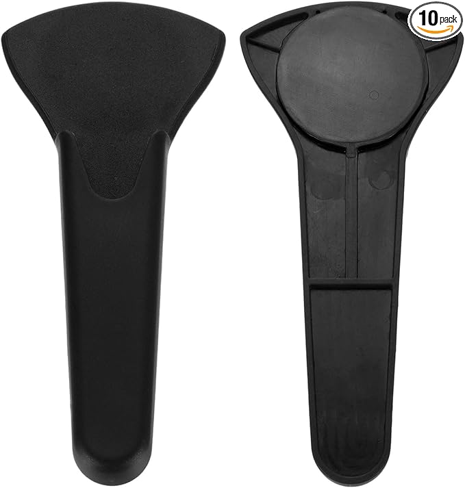 uxcell 2 Pcs Magnetic Scissor Holder, 7.48" x 3.46" Plastic Scissors Cover Durable Waterproof Protector Portable with Round Magnetic Absorber for Kitchen Shears, Black