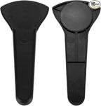 uxcell 2 Pcs Magnetic Scissor Holder, 7.48" x 3.46" Plastic Scissors Cover Durable Waterproof Protector Portable with Round Magnetic Absorber for Kitchen Shears, Black