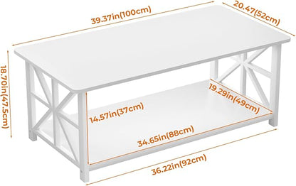 GreenForest Coffee Table for Living Room - Image 3
