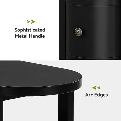 LITTLE TREE Solid Wood End Table Set 2 - Image 6