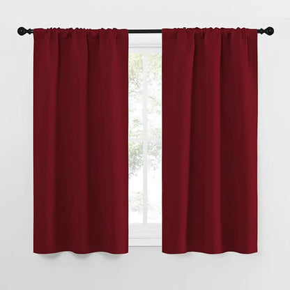NICETOWN 50inch Curtains for Small Windows, Thermal Insulated Privacy Short by NICETOWN