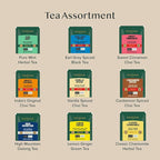 VAHDAM, Limited Edition - Hanukkah Tea Gift Basket | 9 Delicious Variety Pyramid Tea Bags | Perfect Hanukkah Gift for Friends and Family