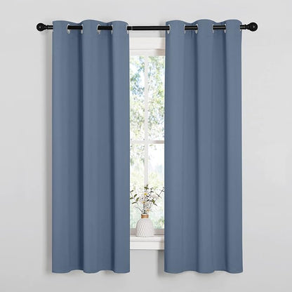NICETOWN Kitchen Curtains Blackout Curtains & Drapes, Thermal Insulated Grommet by NICETOWN