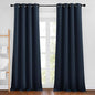 NICETOWN Navy Blue Blackout Curtains, Grommet Thermal Insulated Window Drapes by NICETOWN