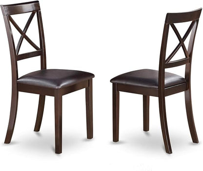 East West Furniture BOC-CAP-LC Boston Dining Chairs by EastWestFurniture