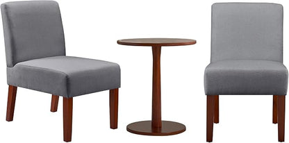 Upholstered Accent Chairs Set - Image 5