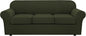 H.VERSAILTEX 4 Piece Stretch Sofa Covers by HVERSAILTEX
