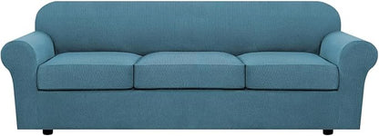 H.VERSAILTEX 4 Piece Stretch Sofa Covers by HVERSAILTEX