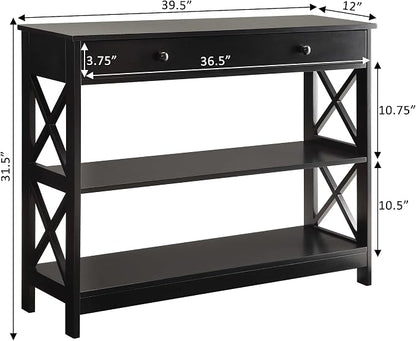 Convenience Concepts Oxford 1-Drawer Console Table 39.5" - Image 9