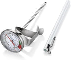KT THERMO Instand Read 2-Inch Dial Thermometer,Best for The Coffee Drinks,Chocolate Milk Foam
