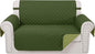 Reversible Loveseat Couch Sofa Covers, Huntergreen | Loveseat Covers by LuxshareHome