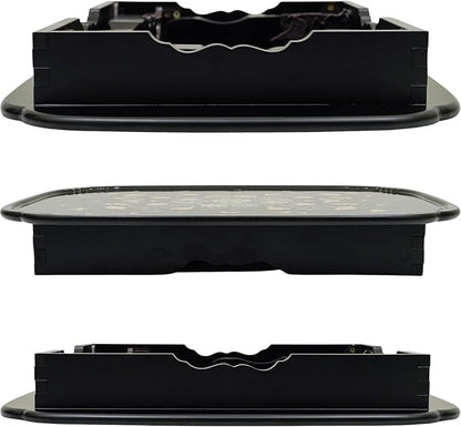 February Mountain Mother of Pearl Folding Table Handmade Bedroom Table - Image 9