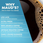 Maud's Family Pack Coffee Pods Variety Pack, 136 ct, 12 Assorted Flavors, Medium Roast Recyclable Single Serve Pods – 100% Arabica Coffee, Compatible with Keurig K Cups Maker