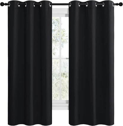 NICETOWN Bathroom Blackout Thermal Curtains and Drapes - Image 2