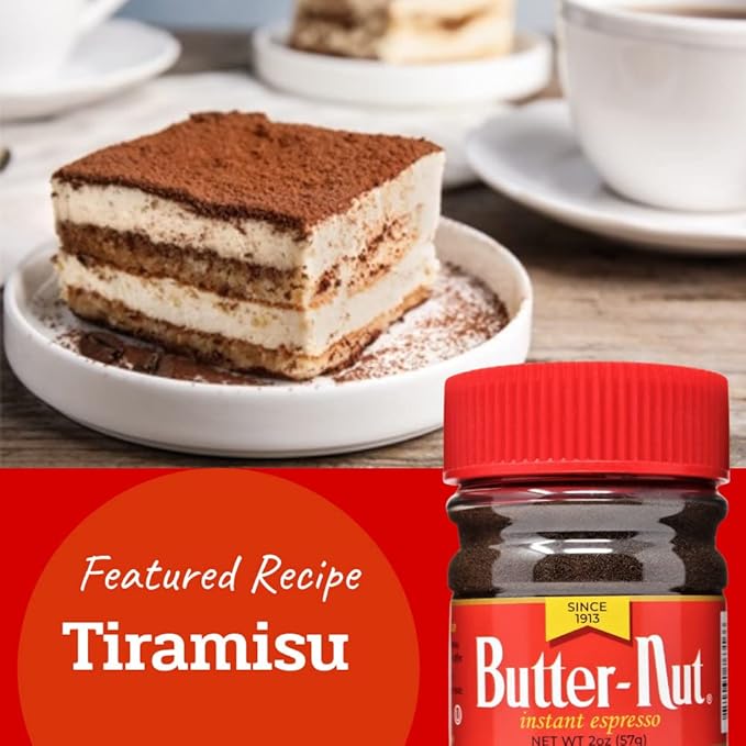 Butter-Nut Instant Espresso Coffee, 2 Ounce (Pack of 3)