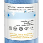 Bakell - Deep Blue Tinker Dust (4g, 1x Mini Spray Pump) Edible Glitter for Food, Desserts, and Beverages!