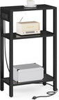 TUTOTAK Narrow Side Table with Charging Station, Small End Table with USB Ports by ChoosetutotakFurnitureBuildYourCozyHome
